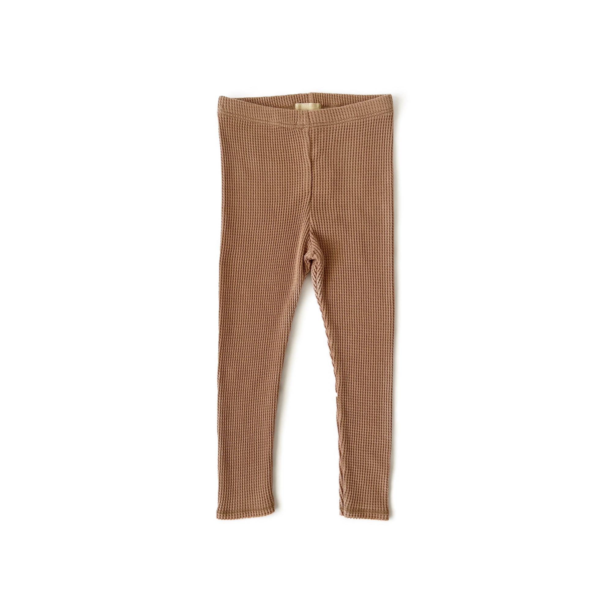 Brown thermal leggings